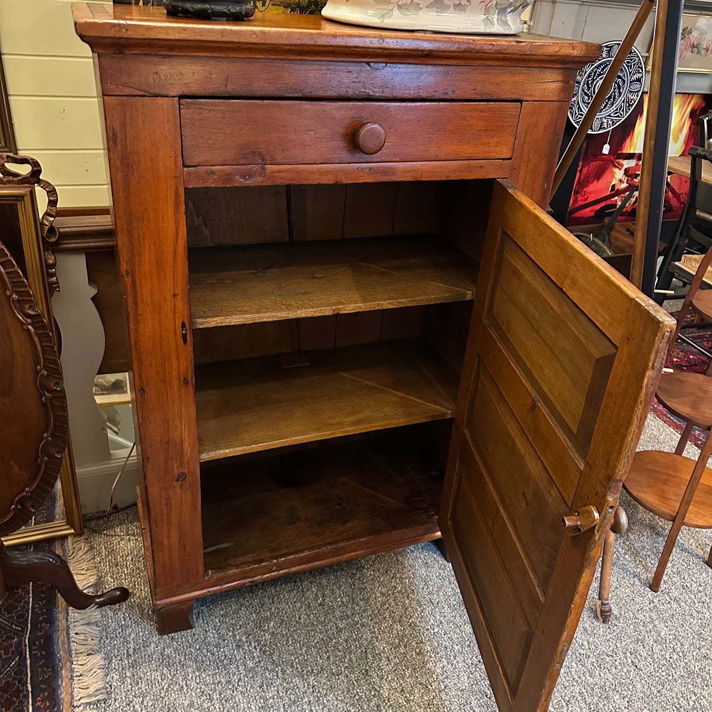 Antique Pine Cupboard