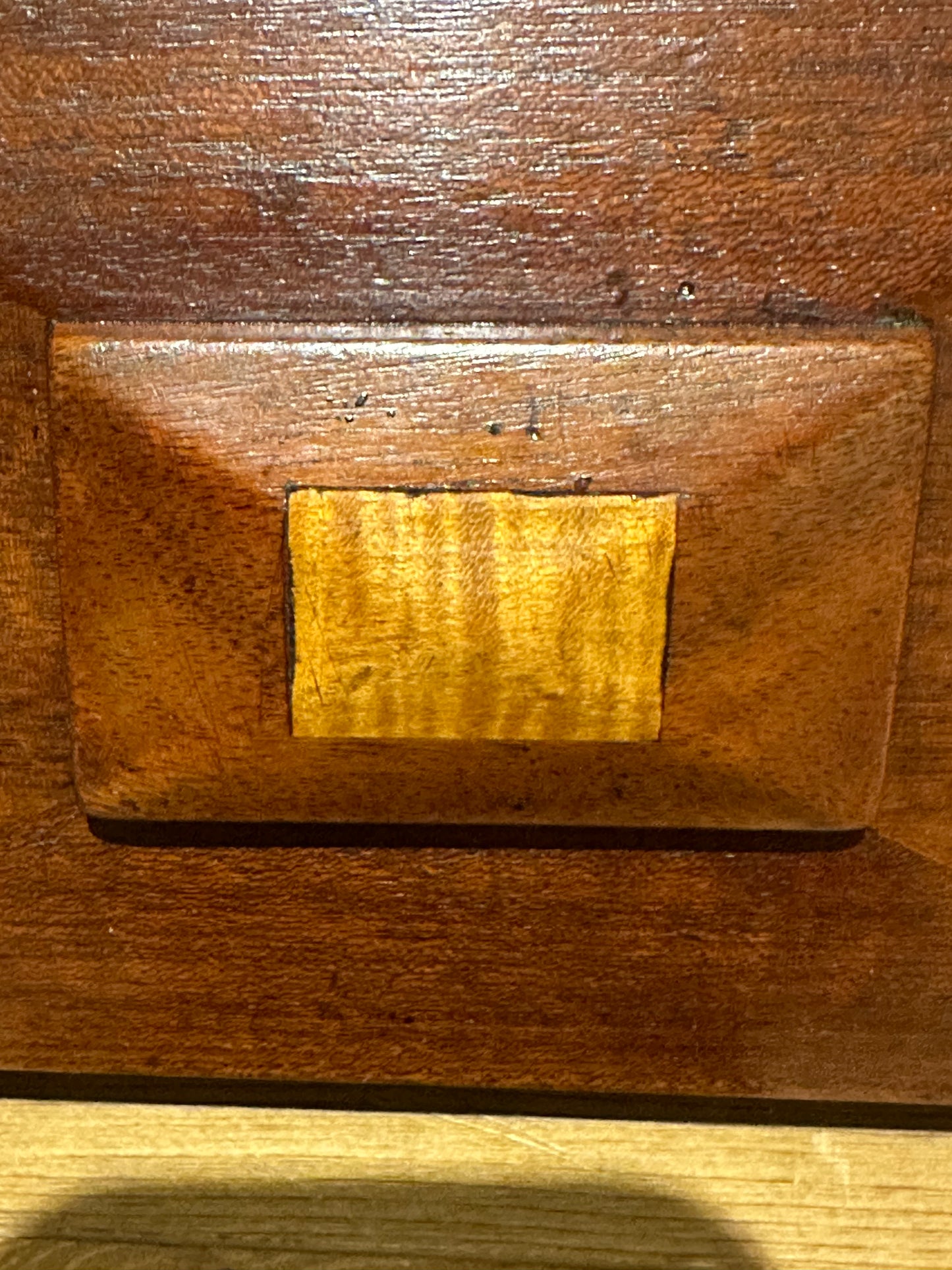 Antique 19th C. Mahogany Tea Caddy Box