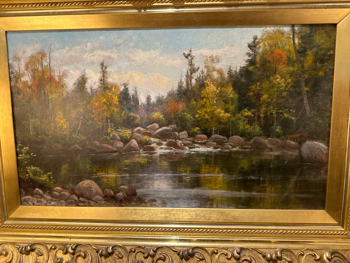 "Early Autumn" Oil on Canvas by Jonathan Bradley Morse (Local Pickup Only)