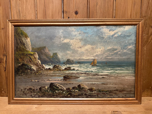 Late 19th Century Oil on Canvas