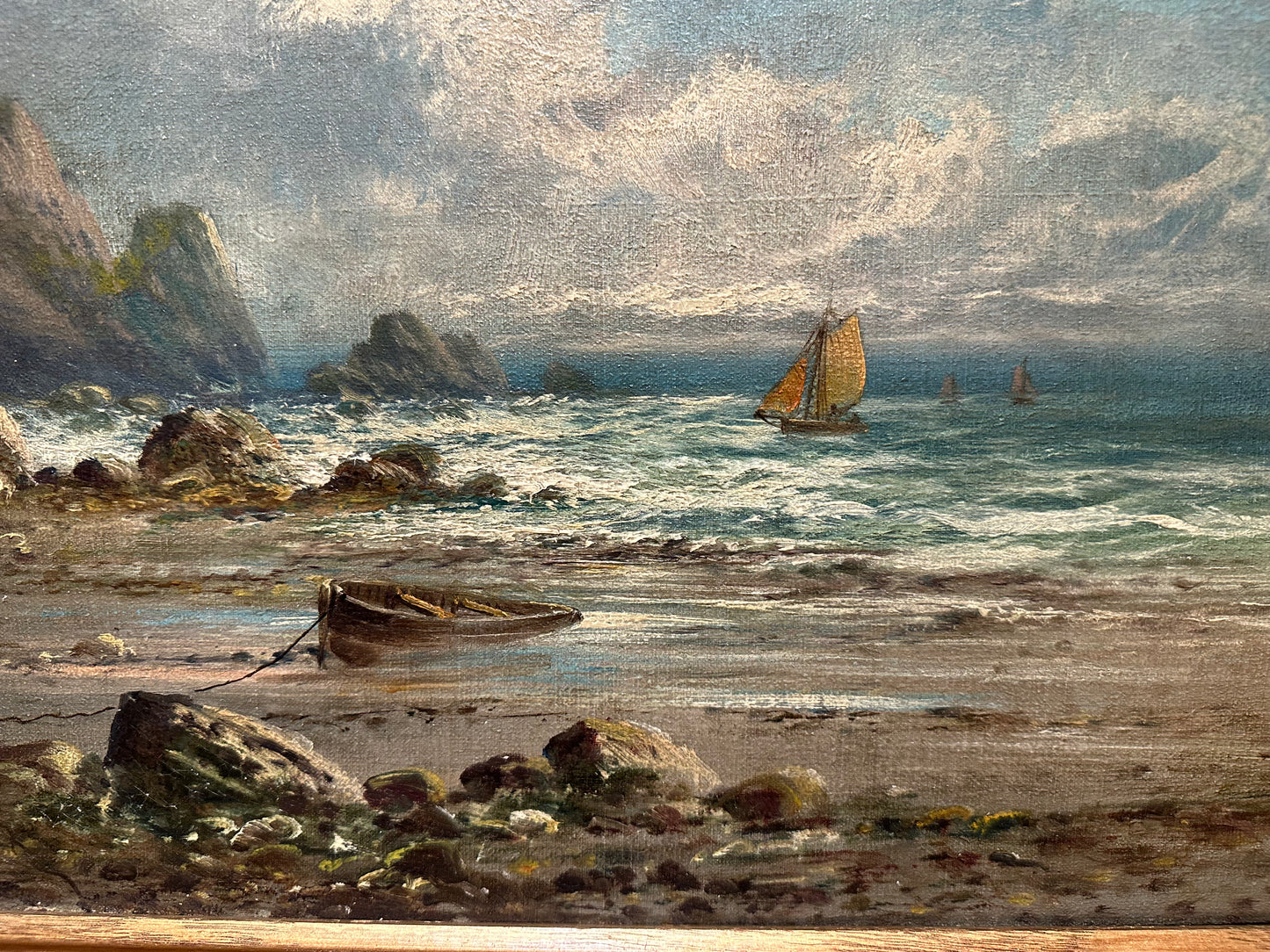 Late 19th Century Oil on Canvas