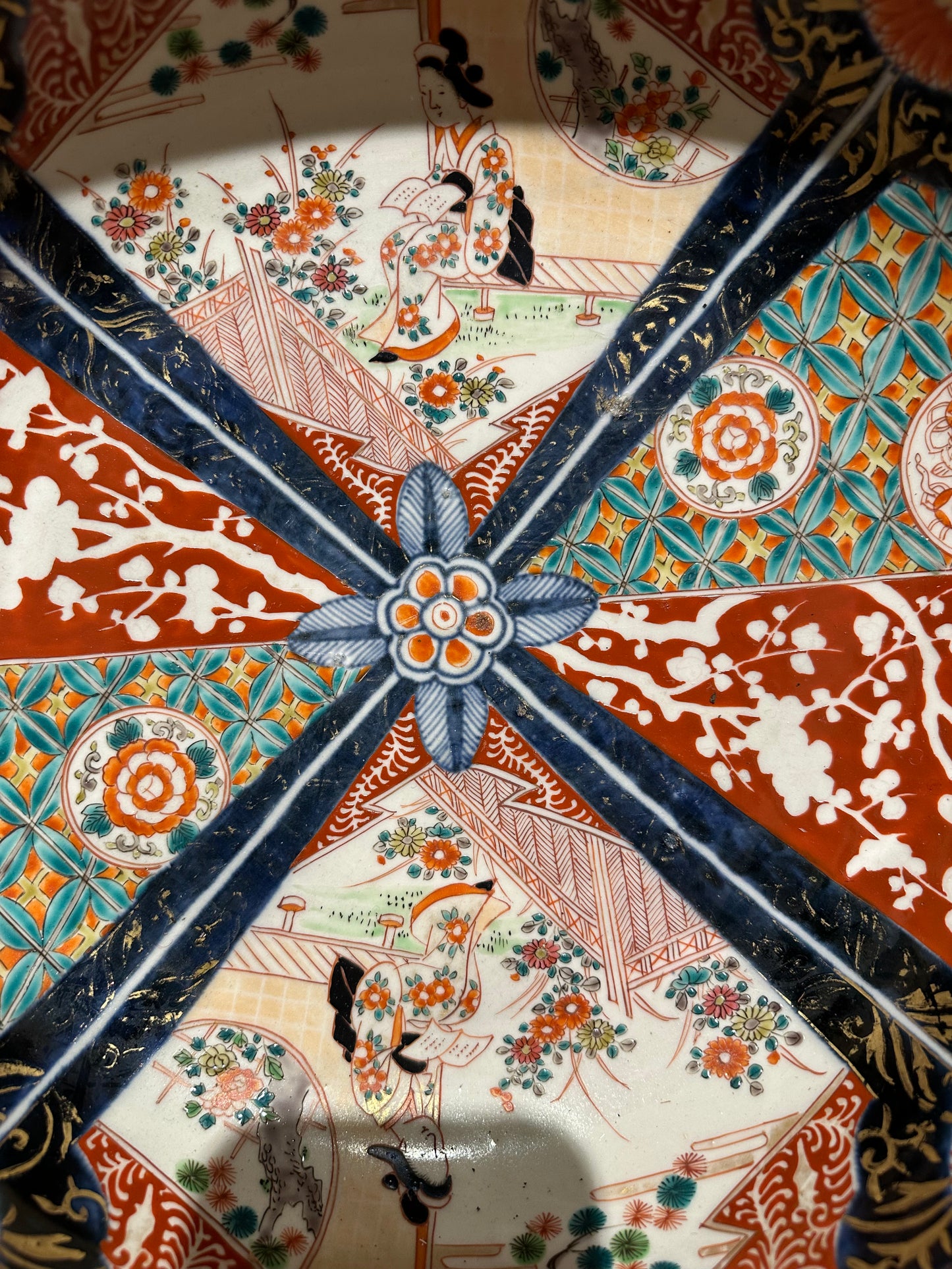 Large 19th C. Japanese Imari Bowl.