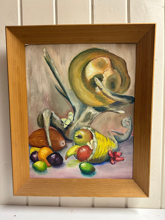 Oil on Board Still Life by Weiss - 2